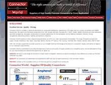 Tablet Screenshot of connectorworld.com.au